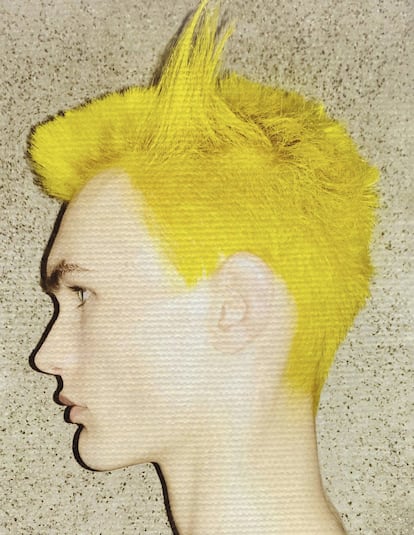 Uno de los peinados de Guido Palau que recoge en su libro #HAIRTEST (editado por IDEA).