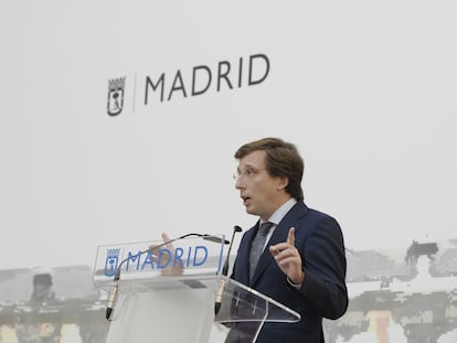 El alcalde de Madrid, José Luis Martínez Almeida, en septiembre.