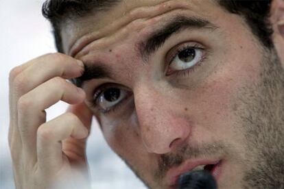 Higuaín, durante la rueda de prensa.