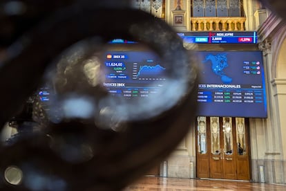 Imagen de la Bolsa española.