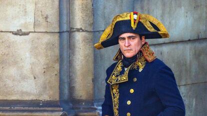 Joaquin Phoenix en 'Napoleón'.