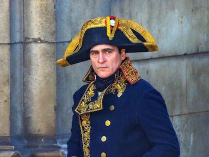 Joaquin Phoenix en 'Napoleón'.