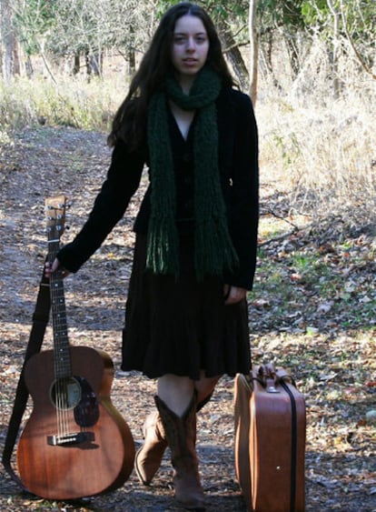 La cantante, en una imagen de promoción de su disco.
