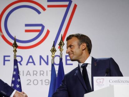 Fumata blanca en Biarritz: el G7 logra pactar un breve comunicado conjunto