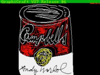 'Campbell’s', una obra de Warhol de 1985.