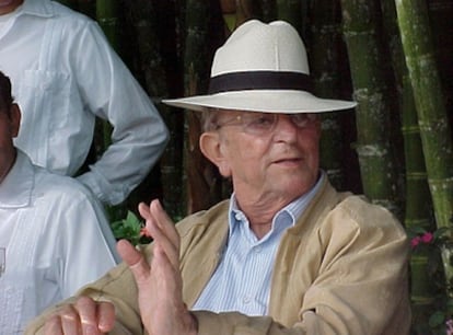 Priest Marcial Maciel, the founder of the Legion of Christ, photographed during the last years of his life, when he abandoned traditional dress for casual clothes.