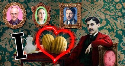 Imatge promocional d'un dels actes de Liberisliber dedicat a Proust.