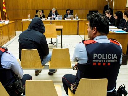 L'acusat, durant el judici celebrat a principis de gener.