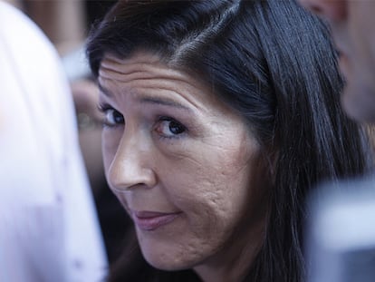 Juana Gálvez, en octubre pasado.