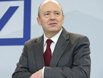 El consejero delegado de Deustsche Bank, John Cryan.