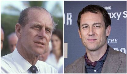 Felipe de Edimburgo y Tobias Menzies.