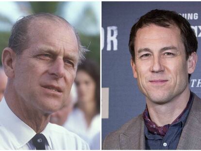 Felipe de Edimburgo y Tobias Menzies.