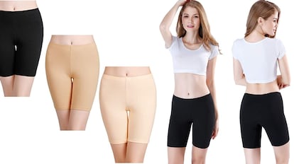 Estos 'shorts' deportivos presentan un ancho de cintura más suave ideal para realizar cualquier actividad física.