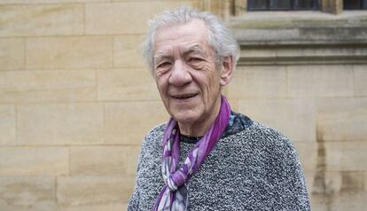 El actor Ian McKellen en Oxford el pasado 3 de abril.