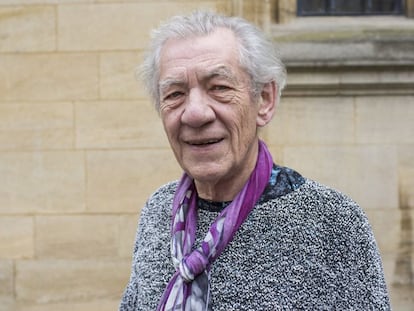 El actor Ian McKellen en Oxford el pasado 3 de abril.