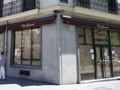 El Caf&eacute; Comercial de Madrid.