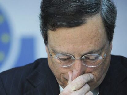 El presidente del Banco Central Europeo (BCE), Mario Draghi.