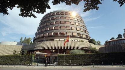 Imagen de la sede del Tribunal Constitucional.