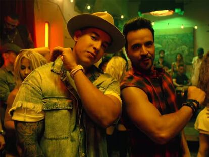 Daddy Yankee y Luis Fonsi, en el vídeo de 'Despacito'.