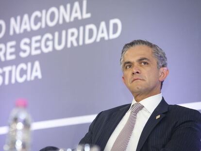 Miguel Ángel Mancera, alcalde de la Ciudad de México.