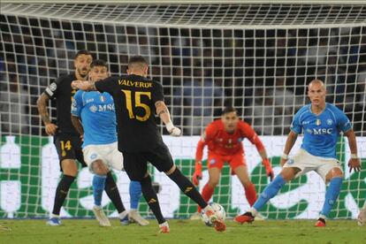 partido SSC Napoli contra Real Madrid