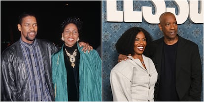 Denzel Washington y Pauletta Washington (42 años casados). En muchas ocasiones se ha intentado buscar y encontrar la clave de su la longeva relación, pero, tal y como afirmó ella a ‘People’ el 10 de septiembre de 2024, “no hay ningún secreto”. Aun así, durante el debut de su hijo Malcolm como director con la película ‘La lección de Piano’ (2024) en el festival de cine de Toronto, la también actriz compartió que sí existía alguna clave para hacer funcionar su matrimonio: “Nos esforzamos. Es trabajo. No se trata de que te sientes ahí y digas: ‘Ah, ya sabes...’. Hay muchas oraciones pidiendo fuerza para seguir perdonando a ambas partes, la mía y la suya”, afirmó entonces. La pareja se conoció en el rodaje de la primera película del intérprete, ‘Wilma’ (1977) y en junio de 1983 se casaron. Son padres de cuatro hijos: John David nació en 1984, Katia, en 1986, y los gemelos Malcolm y Olivia, en 1991.