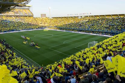 Imagen del Estadio de La Cerámica, en Villarreal.