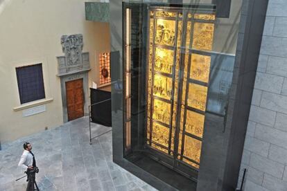 La puerta del Paraíso de Ghiberti ha sido presentada tras 27 años de restauración.