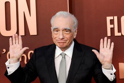 Martin Scorsese, en el estreno de 'Los asesinos de la luna', en Los Ángeles.