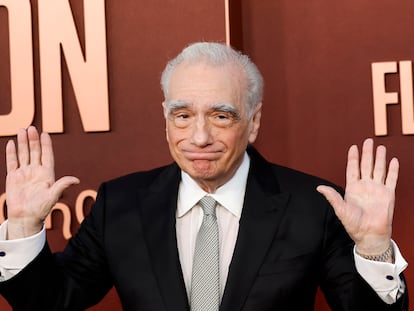 Martin Scorsese, en el estreno de 'Los asesinos de la luna', en Los Ángeles.