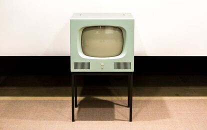 Una de las obras de la exposición sobre la escuela de Ulm.