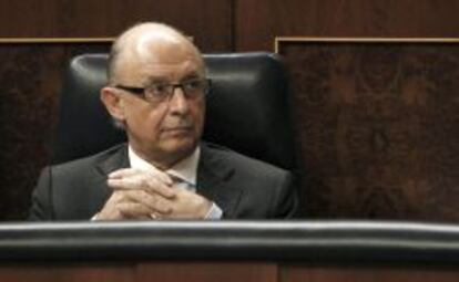 El ministro de Hacienda, Crist&oacute;bal Montoro.