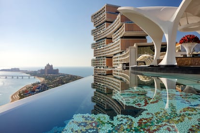 Hotel Atlantis The Royal, en Dubái, en los Emiratos Árabes Unidos.