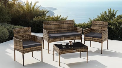 Estos muebles de jardín en oferta en Amazon son perfectos para el buen tiempo.