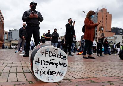 Protesta en Colombia