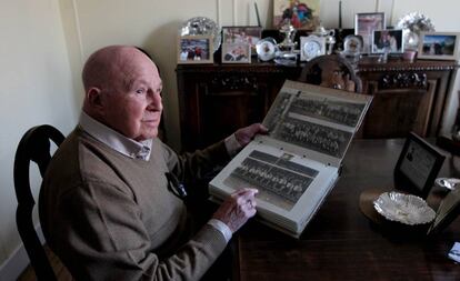 José Diéz, el socio más veterano del Athletic.