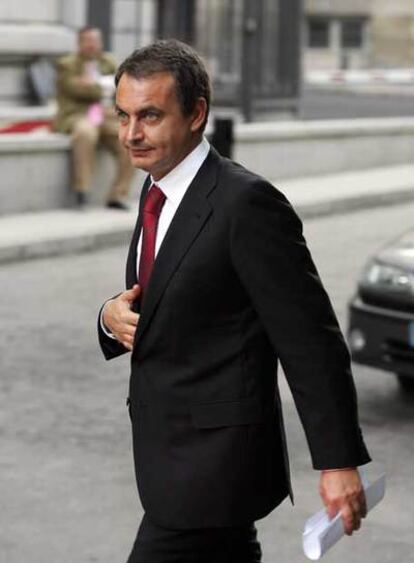 El presidente José Luis Rodríguez Zapatero.