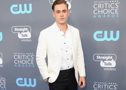 El actor Dacre Montgomery en los Critics' Choice Awards.
