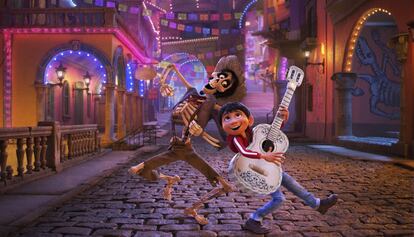 Escena de la película de animación 'Coco'.