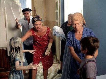 La televisiva familia Alcántara regresa a Sagrillas, su pueblo natal