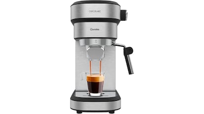 Vista de la cafetera automática con descuento en Amazon.
