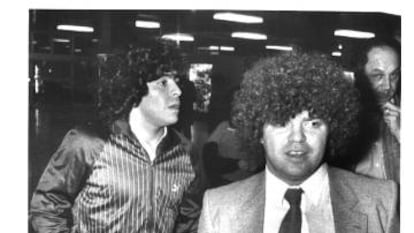 Diego Maradona i Jorge Cyterszpiler.