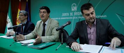 Valderas y Maíllo, en un acto de la Junta.