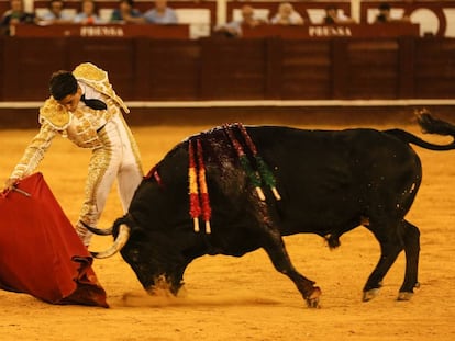 Paco Ureña, uno de los toreros ausentes, en la pasada feria de Málaga.