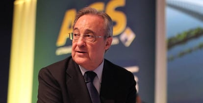 El presidente de ACS, Florentino Pérez.