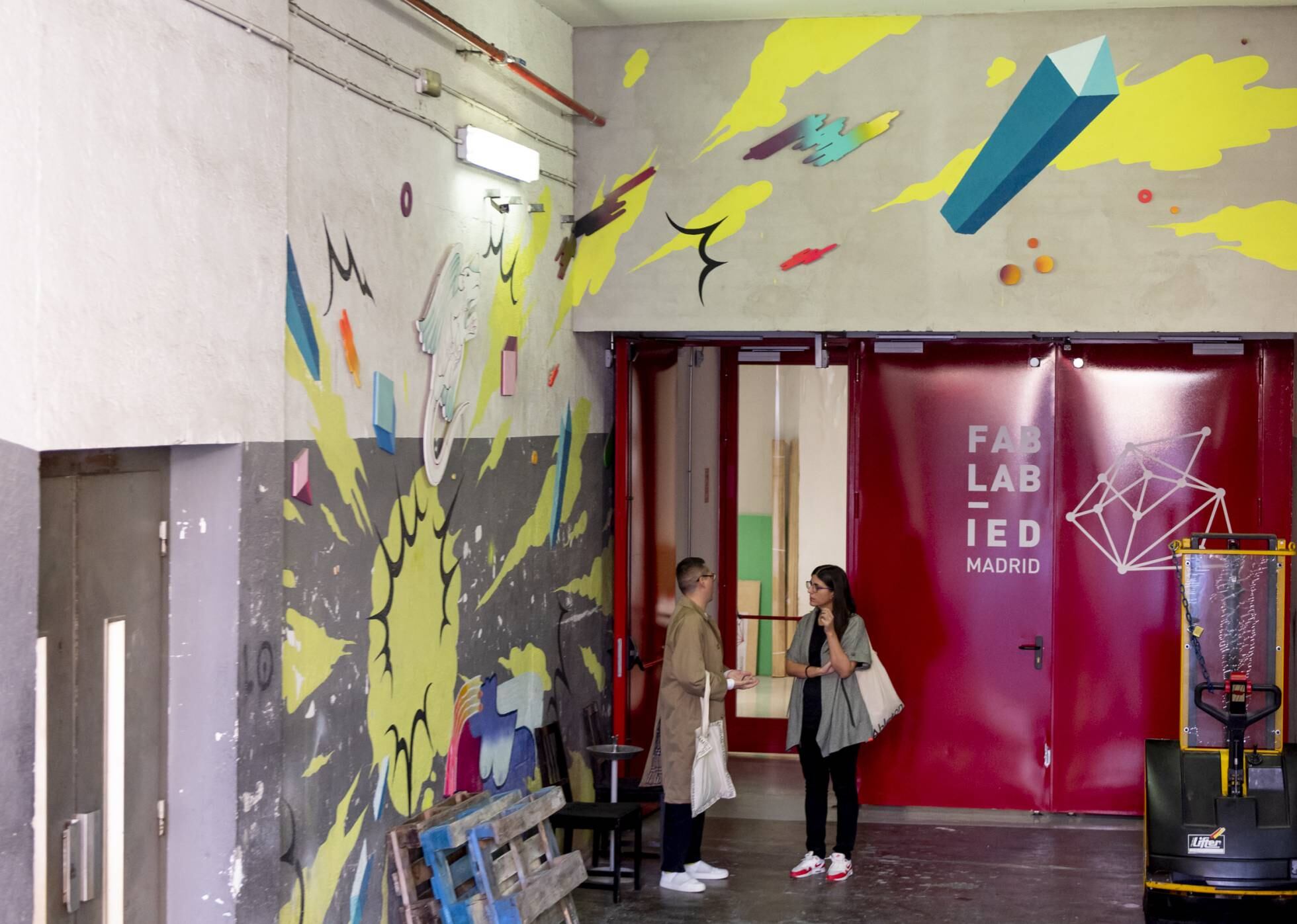 FabLab es el laboratorio de fabricación del IED Madrid, ubicado en el nuevo espacio de Oporto.