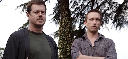 Ken Vandermark (izquierda) y Paal Nilssen-Love. 