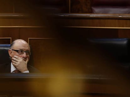 Crist&oacute;bal Montoro en el Congreso