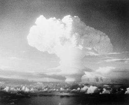 Una explosión nuclear.