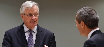 El jefe negociador de la Unión Europea en el Brexit, Michel Barnier